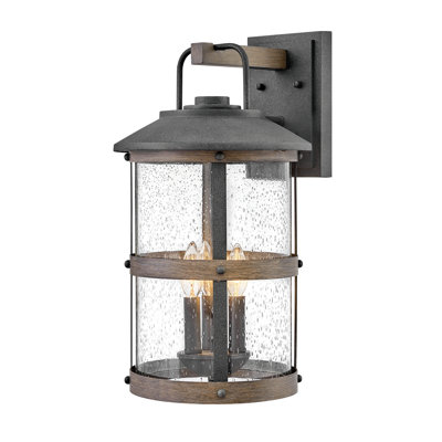 Lanterne murale d'extérieur en aluminium 3 lumières Lakehouse