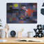 Ivy Bronx «Fire at Full Moon» par Paul Klee, art mural en métal-1651797231
