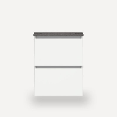 Curated Cartesian 31" Double Bathroom Vanity Set