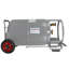 Flame King 30LB Horizontal Vertical Propane Tank with Premium OPD, Built-in Gauge, Dolly Cart Wheels