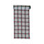 Plaid Embroidered Cotton Table Runner