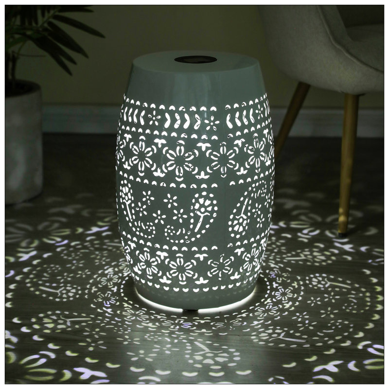 Table d'appoint SOLAR, Blanc