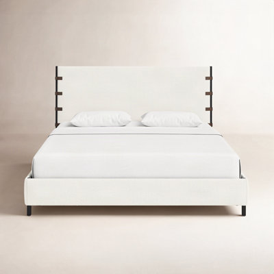 Amadeo Upholstered Metal Bed