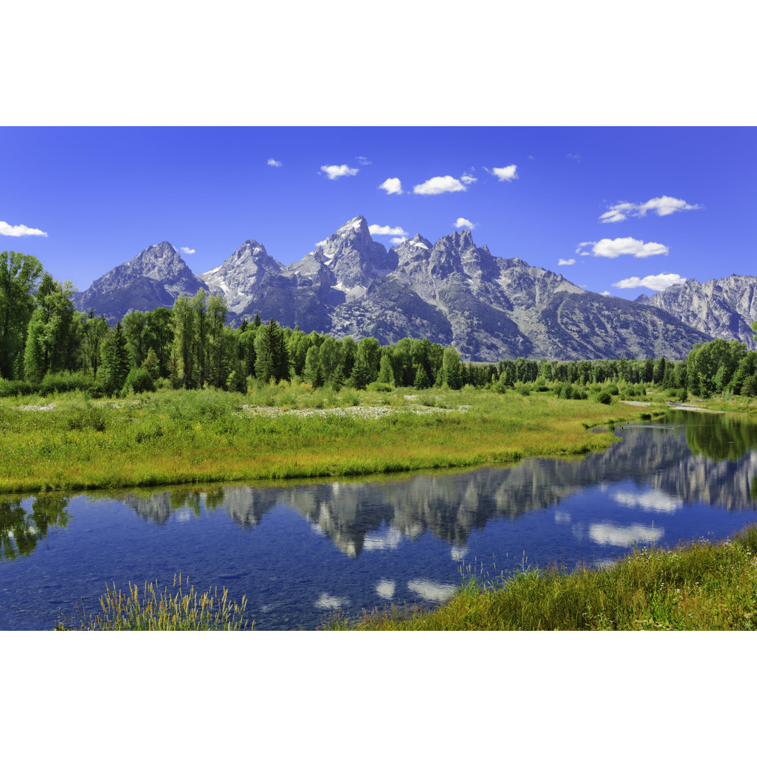 Grand Tetons Berge - Druck