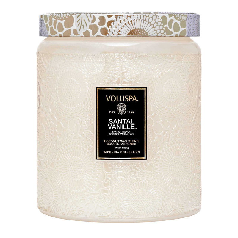 Santal Vanille Luxe Jar Candle