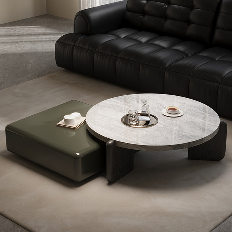 Table basse simple en marbre