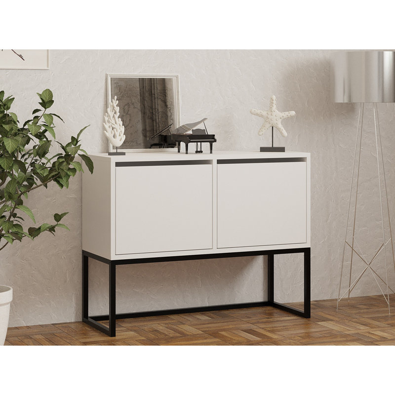 Hastings 90cm Console Table, White