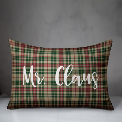 Plaid Throw Pillow