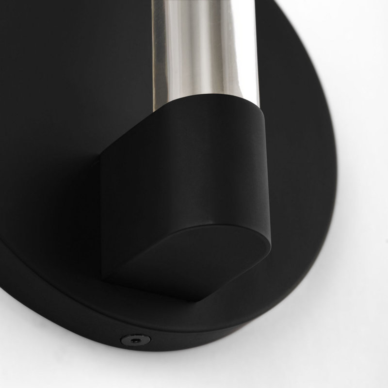Silas 5 Sconce, Midnight Black