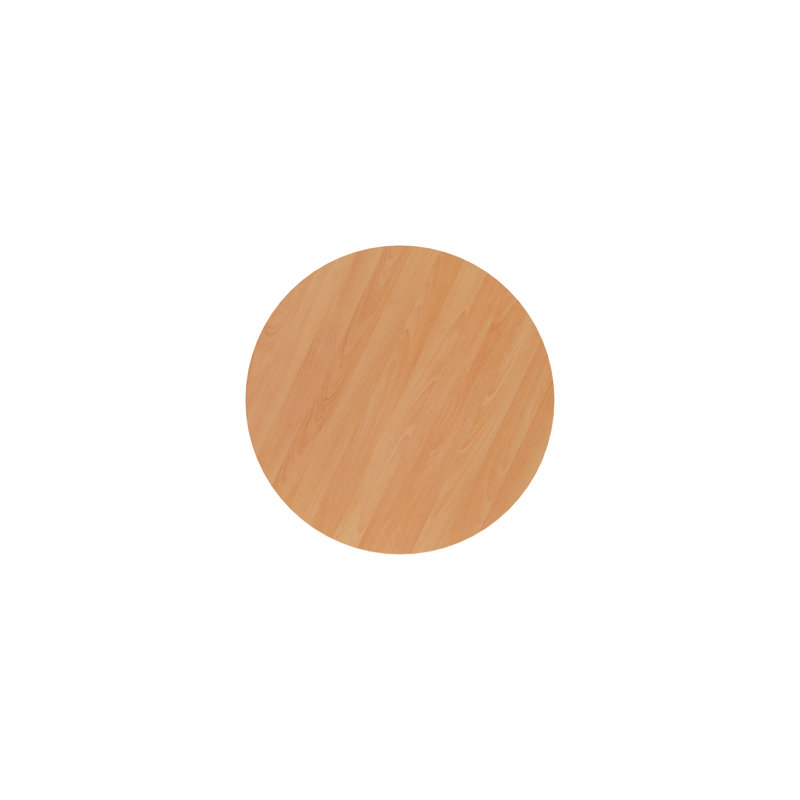 Rizal 80cm Circle Conference Table, Beech