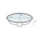Ticor Sinks Belfast Series 19.5'' Porcelain Oval Bathroom Sink with Overflow