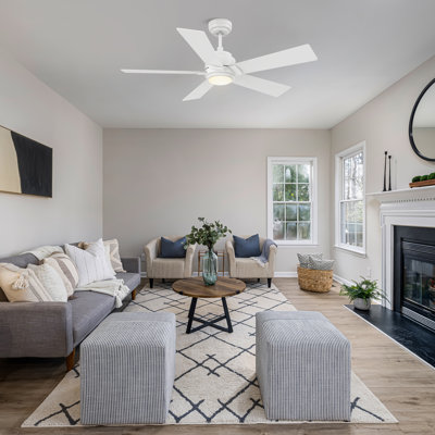 48'' Ceiling Fan with LED Lights