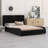 Upholstered Platform Bed With Thickened Headboard, Bluetooth Speakers And RGB LED Light-1870128874