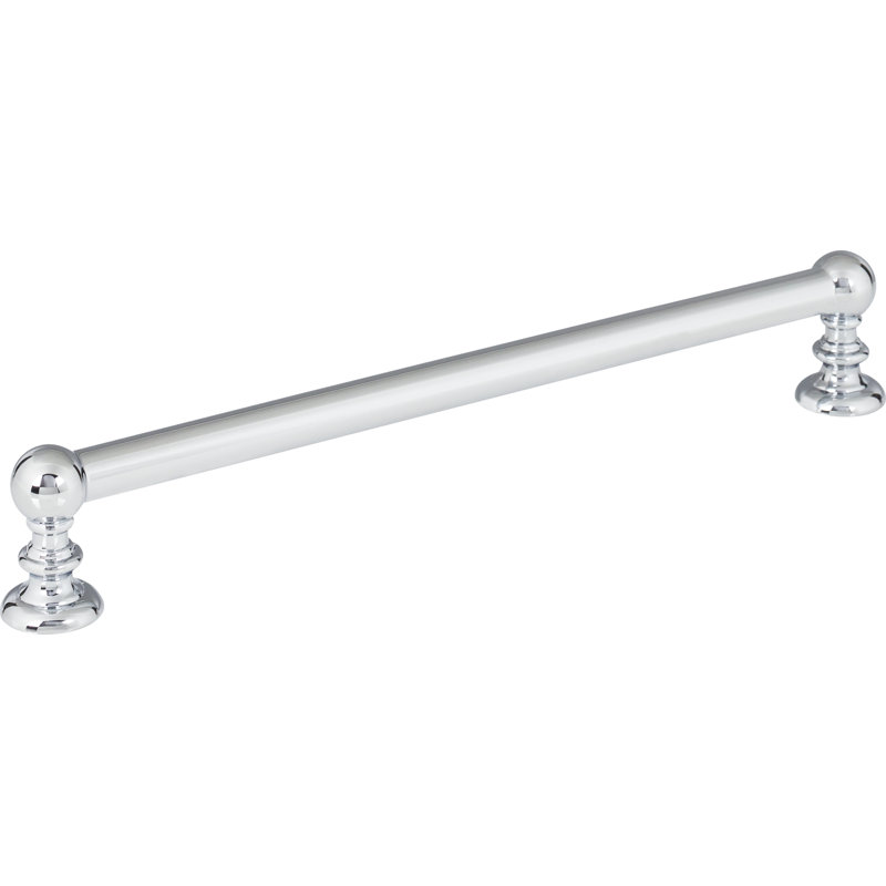 Victoria 5 1/16" Center to Center Bar Pull, Polished Chrome, 7 9/16"