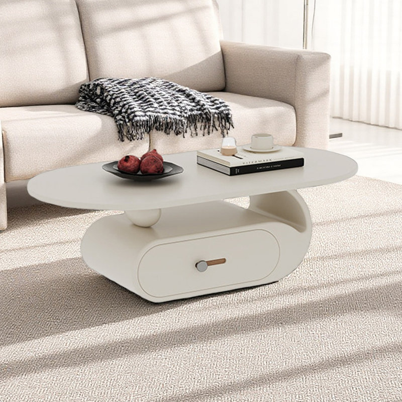 Mirella, Blanc, H 16,14 po x L 51,18 po x l 23,62 po, Blanc