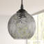 Adelina 1 - Light Black Sphere Pendant