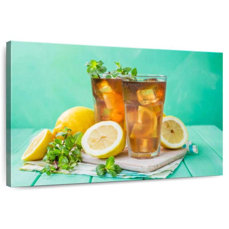 Yarlin Lemon Iced Tea, 24" H x 36" W