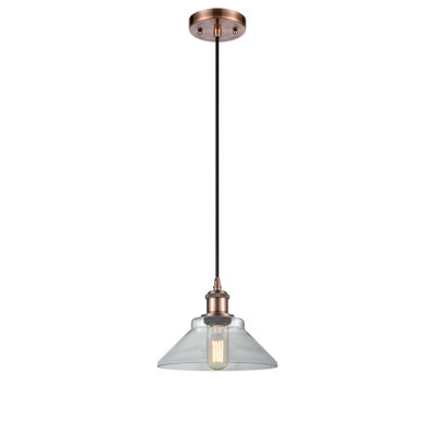 Luminaire suspendu conique 1 lumière Reede