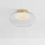 Moore Flush Mount in Aged Brass-366425879-366425876