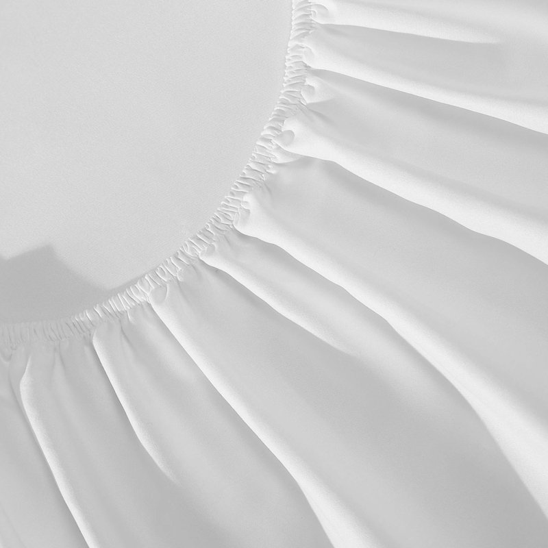 Ensemble de draps Eddie Bauer Logan, Blanc, Ensemble de draps pour lit double avec 2 taies d'o