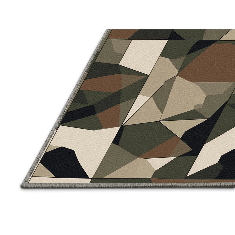 Grid Pulse Rug, Rectangle 8' x 12'
