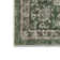 Floral Green Non-Slip Washable Area Rug
