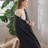 Bedsure Collection Textured Herringbone Woven Twin XL Blanket, 100% Cotton Soft Blanket for Teen Girls, Lightweight Summer Blanket for College Dorm, Black, 200 GSM-124909484-124909477