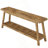 Console Table, Wood Entryway Table With Open Storage Shelf-1880960071