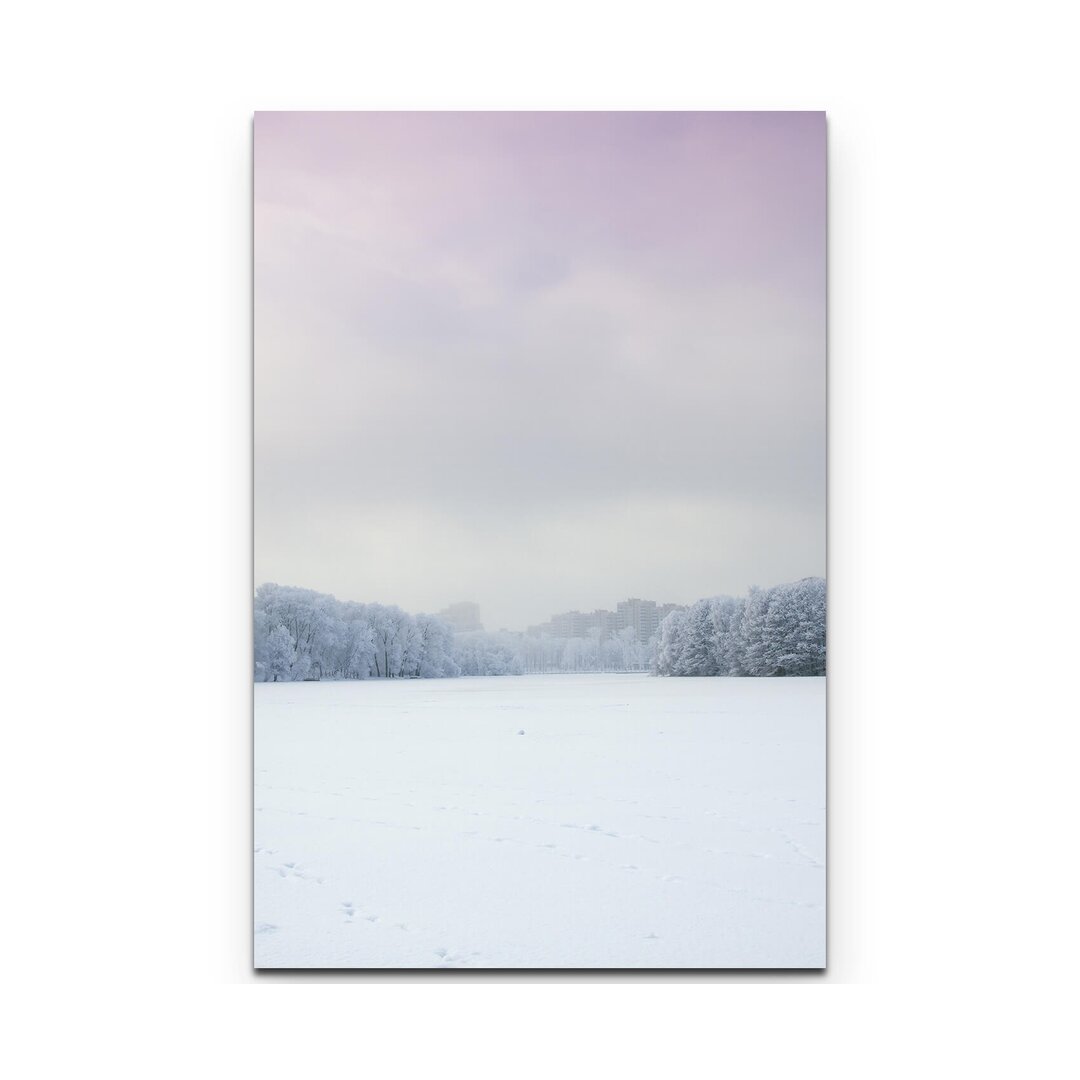 Leinwandbild Traumhafte Winterlandschaft