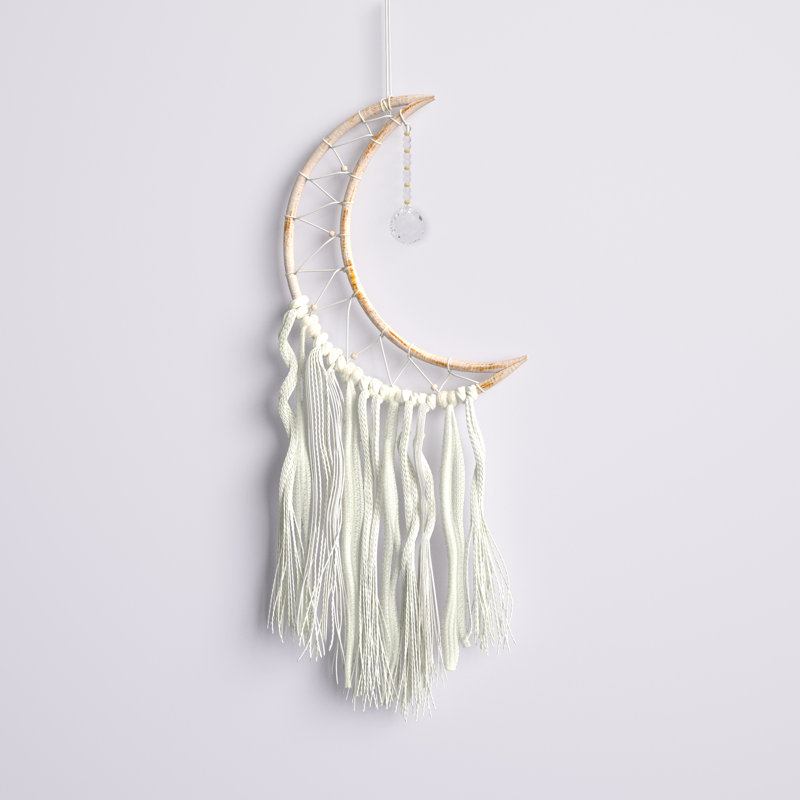 Décoration murale dreamcatcher lune lune