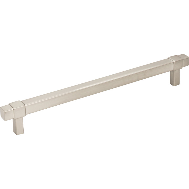 Zane Bar Pull, Satin Nickel, 7 9/16"