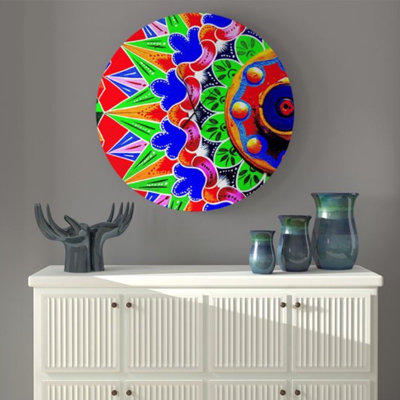 Mucella Metal Wall Clock