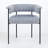 Mikra Gray Boucle Armchair