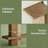 2-Tier Bedside Table,Sofa Table,Console Table,Hallway Table