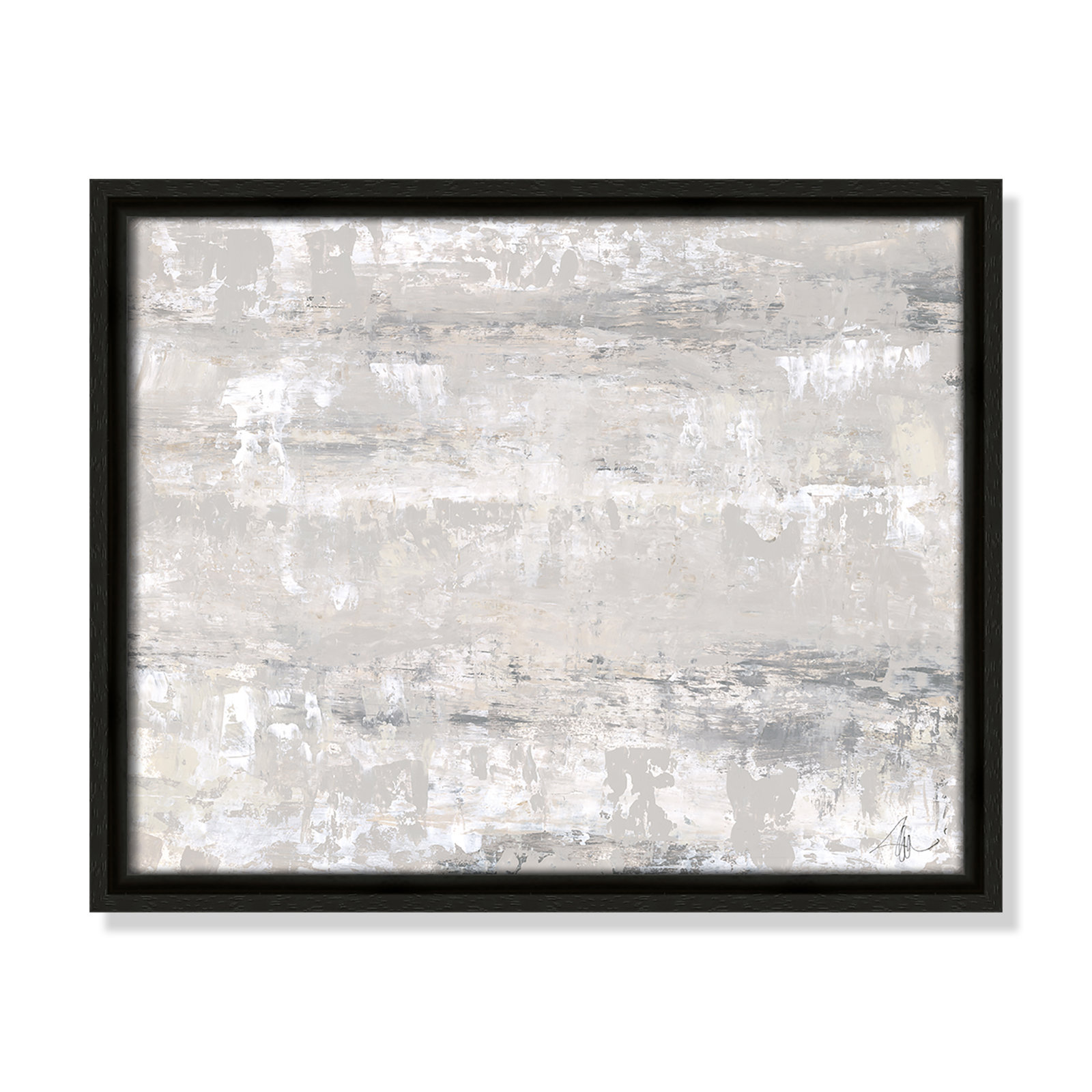 Desert Winds by Filippo Ioco - Print, Espresso Framed Canvas, 12.5" H x 15.5" W x 2" D