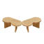 Table basse moderne en MDF, élégante et polyvalente pour les salons, les chambres à coucher et les bureaux au design unique-129227954
