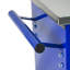 Chariot à outils 6 tiroirs pour le garage, chariot roulant en métal avec roues, noir et bleu, verrouillage par clé, chariot multifonctionnel à roulement, tiroirs verrouillables avec rangement bleu, surface en acier lisse-304632432