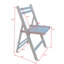 Chaise Adirondack inclinable en bois