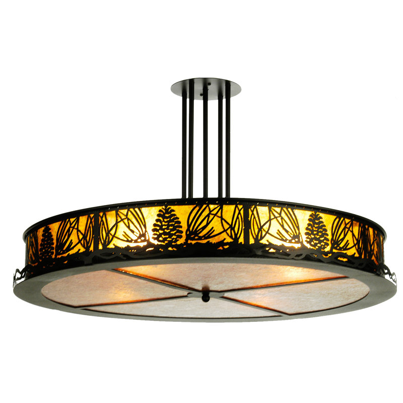Luminaire suspendu 4 lumières Mountain Pine