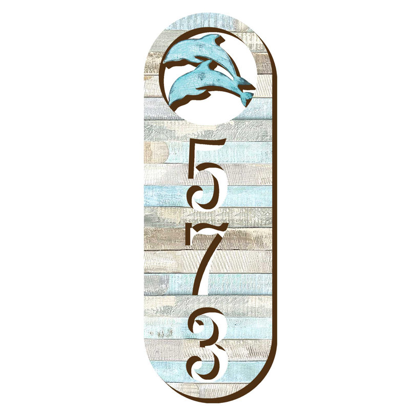Panneau d'adresse Dolphins 1-Line, Oui