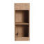 Armoire latérale de salle de bain 12 po, portes à fermeture douce, conception à fixation flottante-1710286880