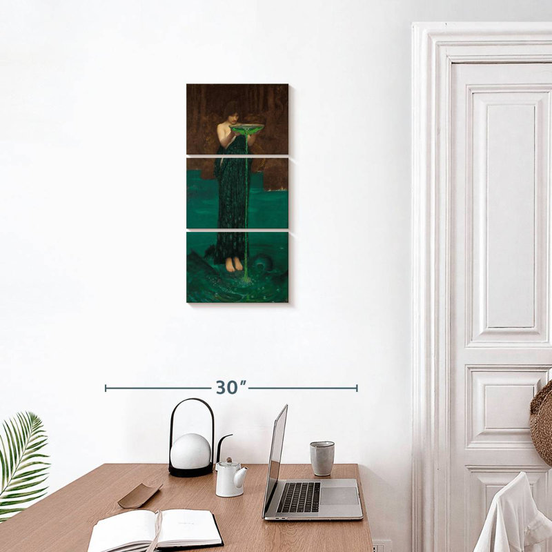 Circe Invidiosa, 27" H x 12" W