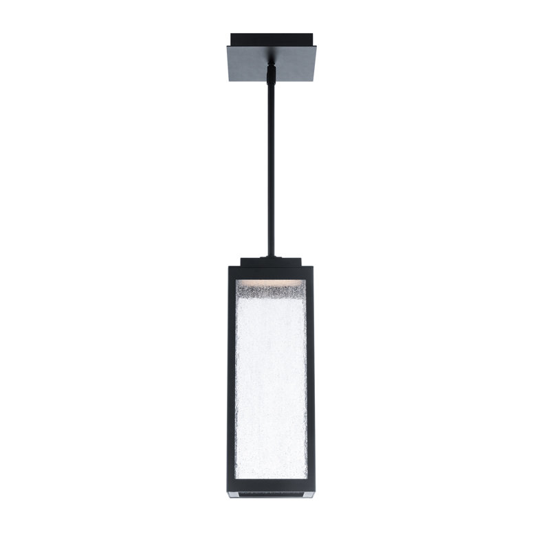 Luminaire suspendu d'extérieur à DEL 6 000 Amherst 3000K en noir