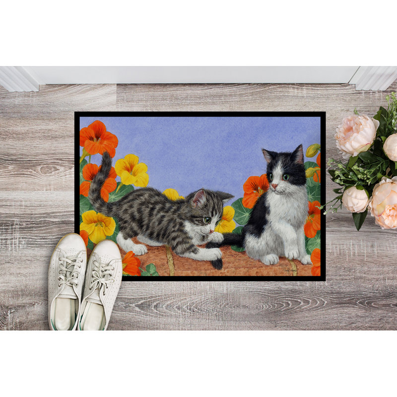 Non-Slip Outdoor Doormat, 1'6" x 2'3"