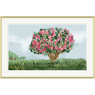 Yuki Osada " Bouquet In Field " by Yuki Osada Painting Print