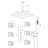 All-In-One Kit with Rough in-Valve-53555009