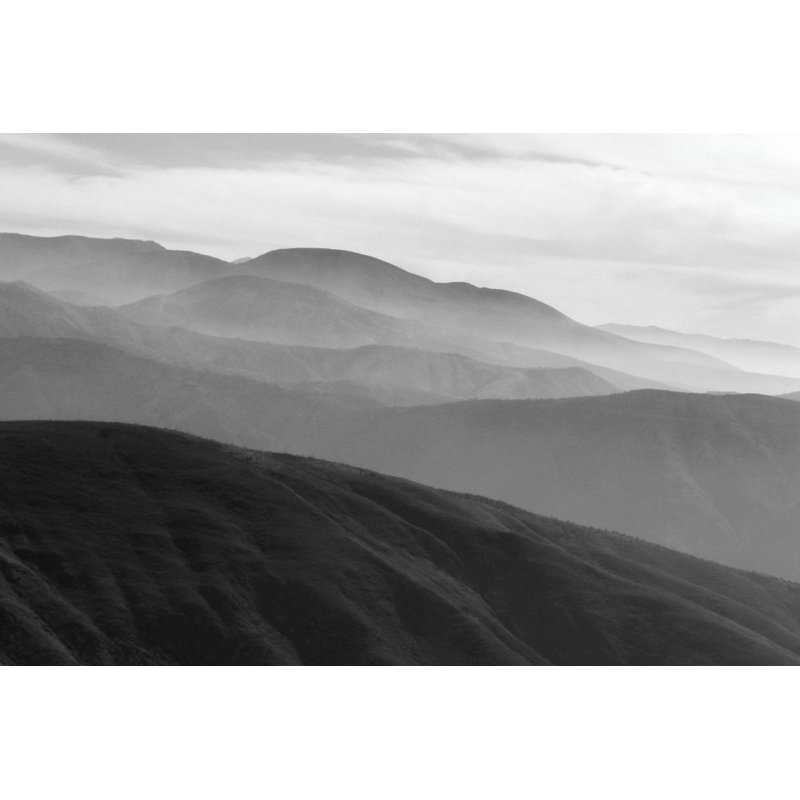 Mountains & Haze II 1 Piece Wrapped Canvas Wall Art, 30cm H x 46cm W