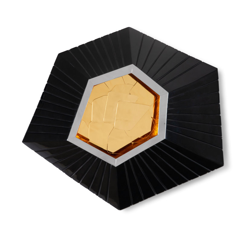 Hex Wall Décor, 21" H x 7" W x 22" D