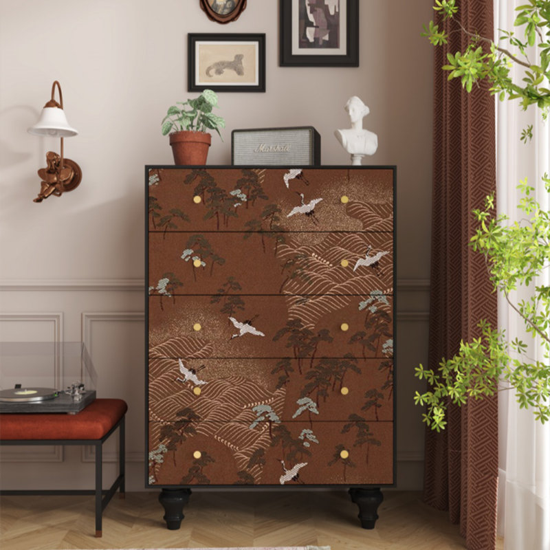 Commode d'appoint en bois massif Simple