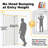 56"-60" W x 76" H Frameless Single Sliding Shower Door, 1/4" Tempered Glass, Adjustable Fit-123139802